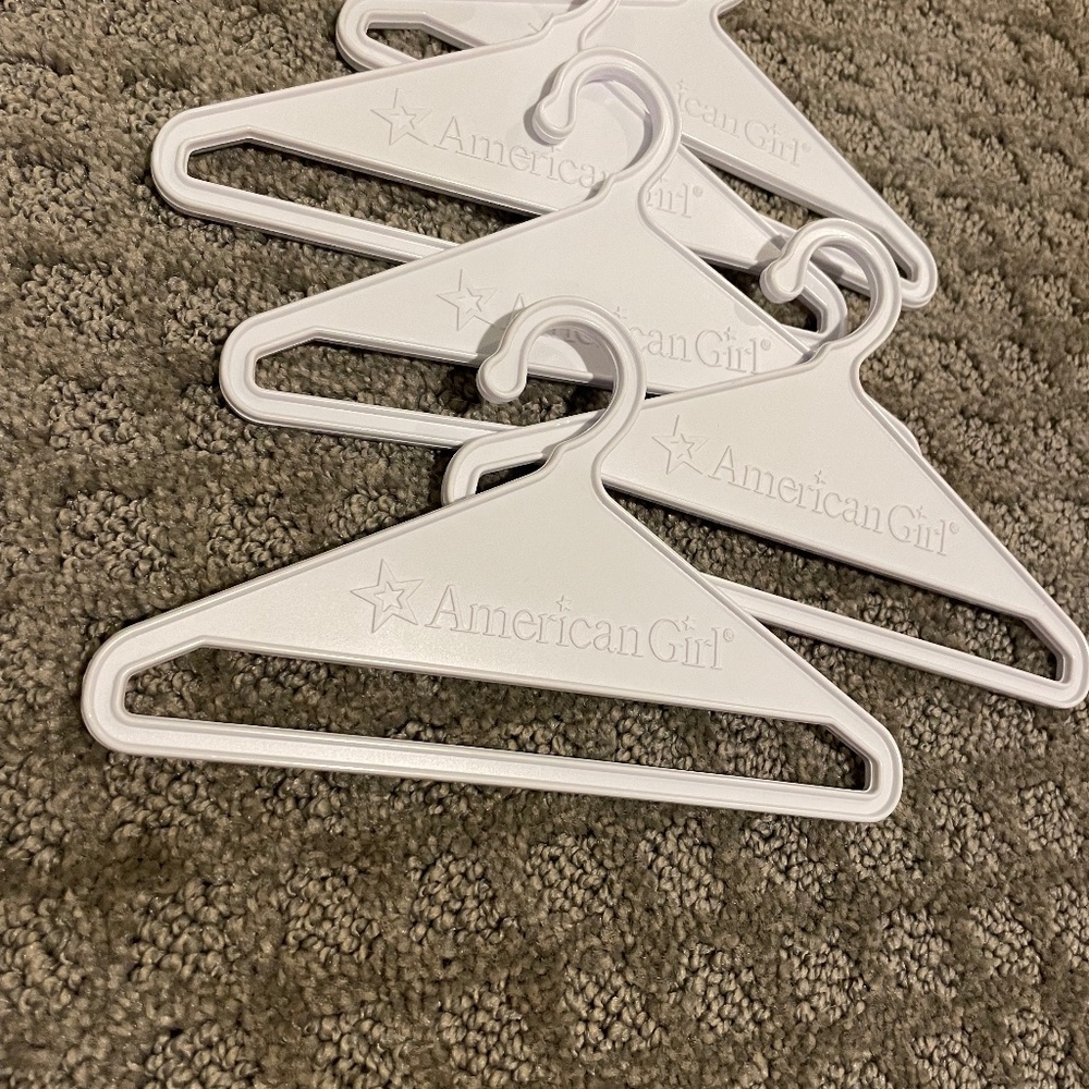 5 American Girl hangers